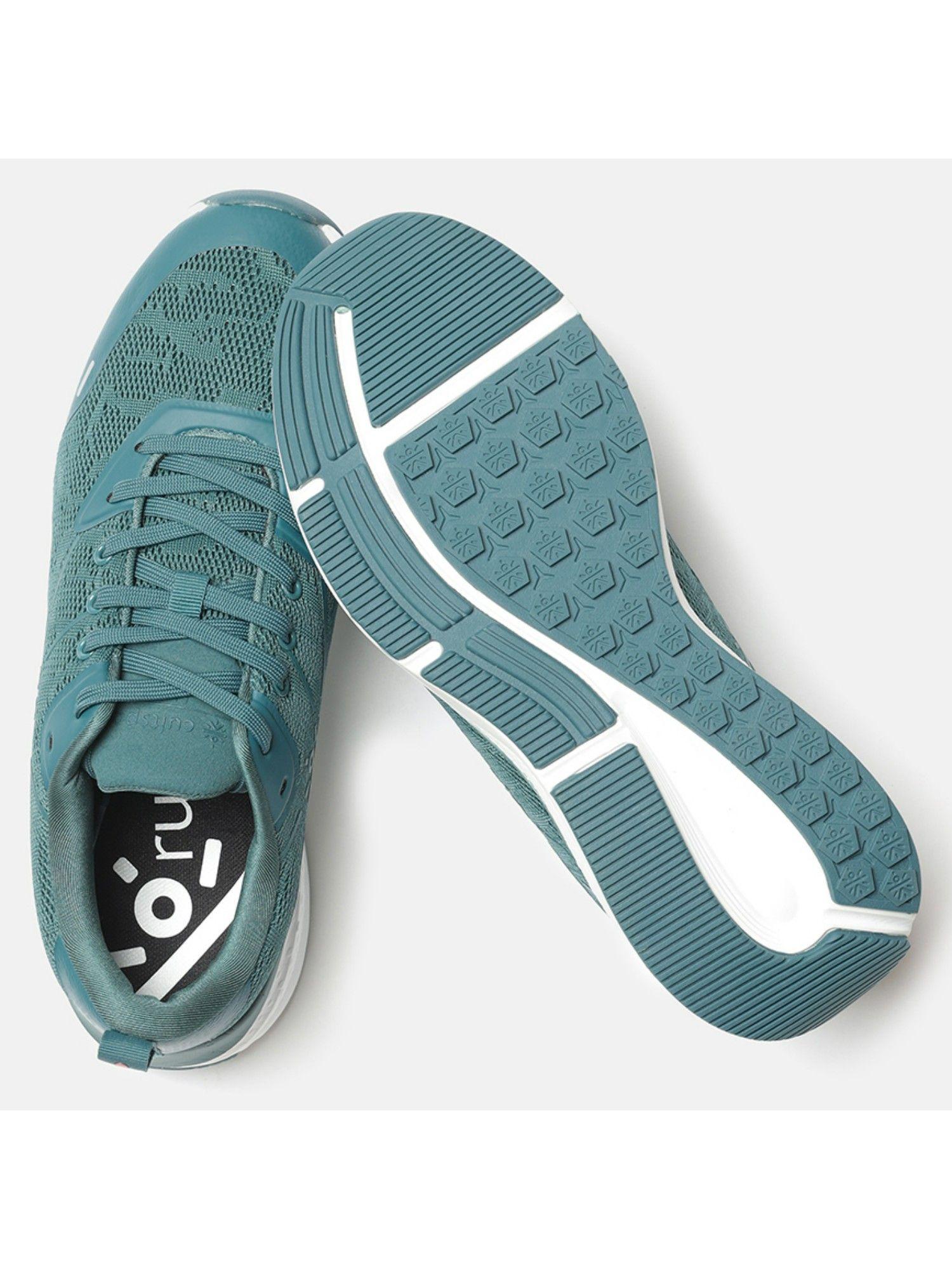 women mesh flomo teal running shoe