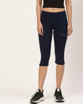 women mid-rise jeggings with elasticated waist