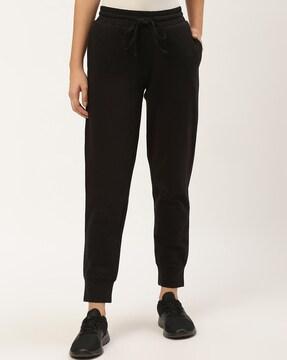 women mid-rise jogger with drawstring