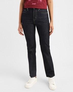 women mid-rise noughties bootcut jeans