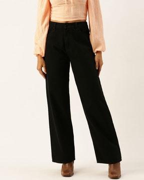 women mid-rise relaxed fit jeans