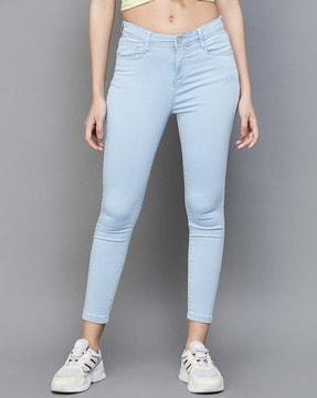 women mid-rise skinny jeans