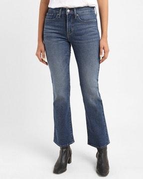 women mid-wash 315 bootcut jeans