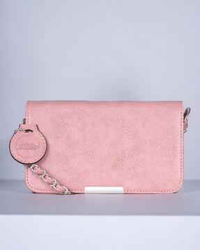 women mini sling bag with chain strap