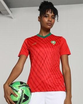women morocco 23/24 world cup home jersey