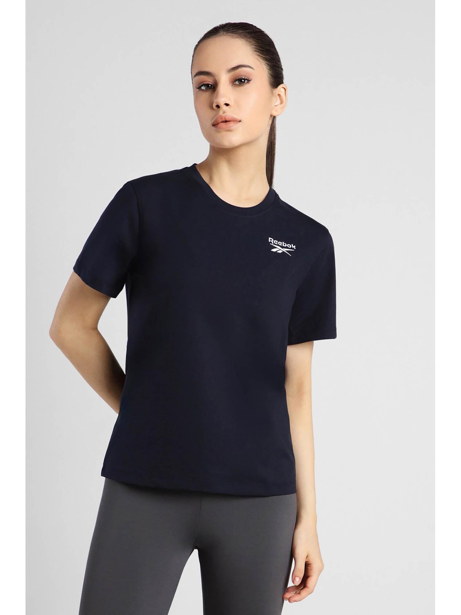 women navy always fresh t-shirt