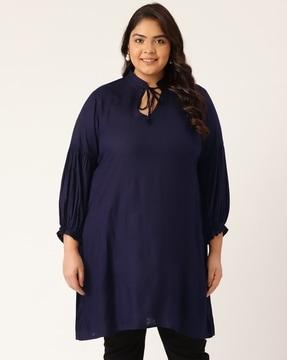 women no darts a-line kurta