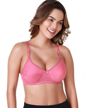 women non-wired padded t-shirt bra