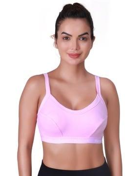 women non-wired slip-on sports bra