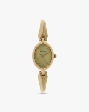 women np8048ym02 water-resistant analogue watch
