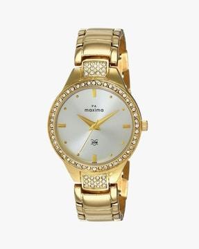 women o-64020bmly water-resistant analogue watch