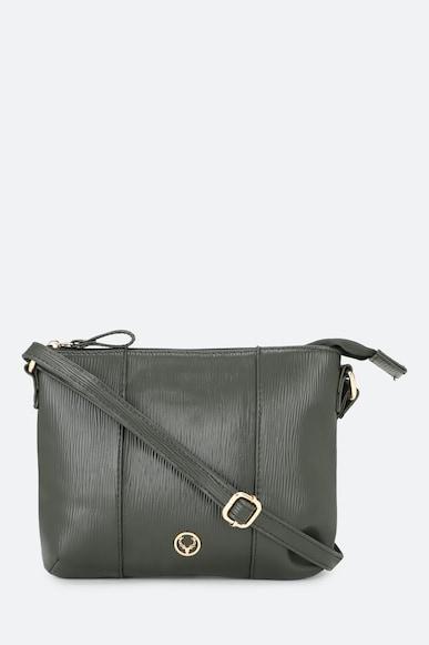women olive casual sling bag