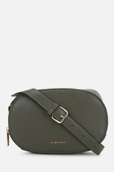 women olive casual sling bag