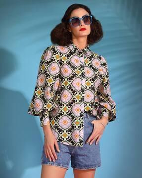 women oman relaxed fit shirt