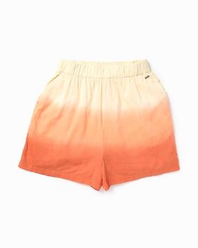 women ombre-dyed shorts