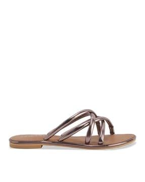 women open-toe multi-strap sandals