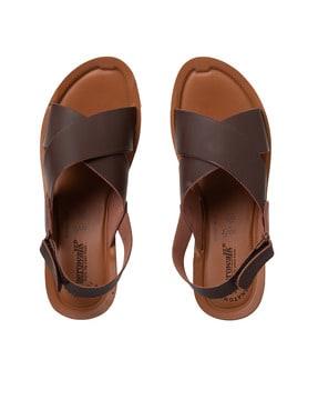 women open-toe sandals with velcro fastening