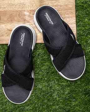 women open-toe sliders