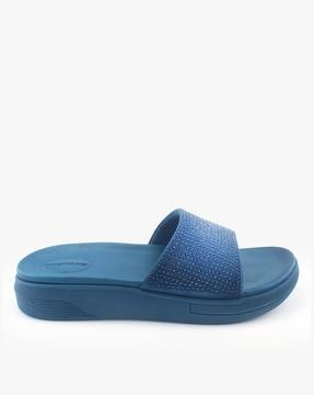 women open-toe sliders