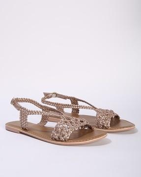 women open-toe sling back sandals