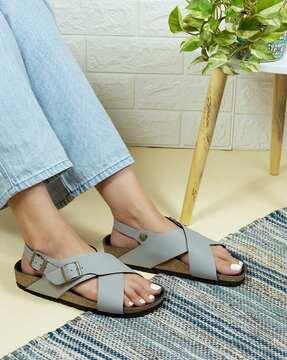 women open-toe slingback sandals