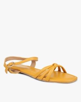 women open-toe slip-on sandals