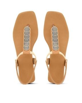 women open-toe slip-on sandals