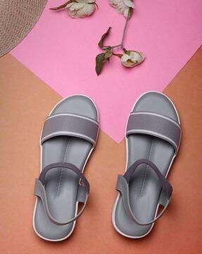 women open-toe slip-on sandals