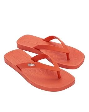 women open-toe thong flip-flops