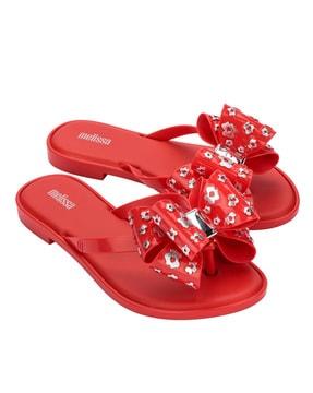 women open-toe thong flip-flops