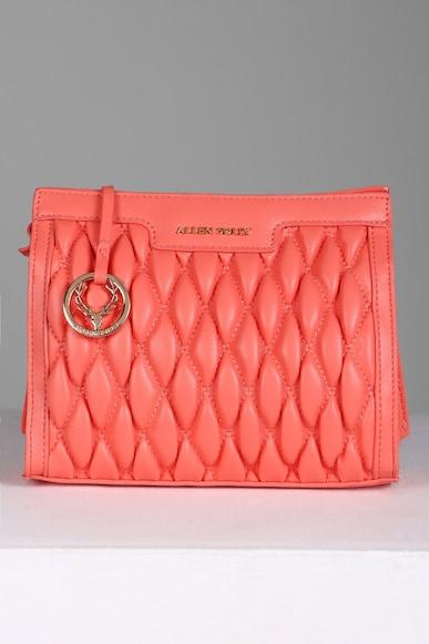 women orange casual sling bag