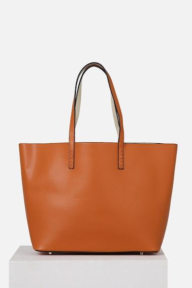 women orange formal handbag