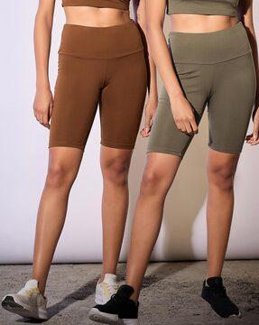 women pack of 2 high-rise shorts