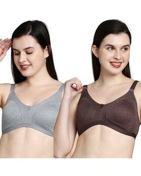 women pack of 2 non-padded t-shirt bras