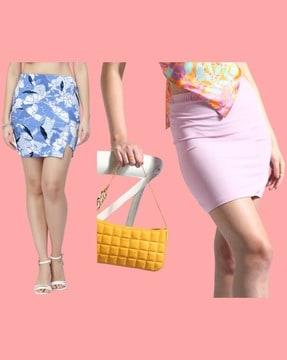 women pack of 2 pencil skirts