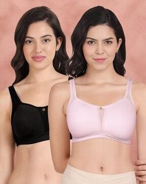 women pack of 2 seamless minimiser bras