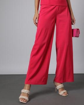 women palazzos with concealed zipper