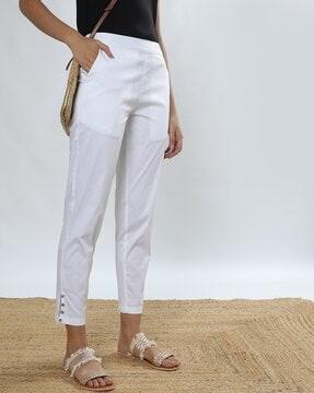 women pants with insert pockets