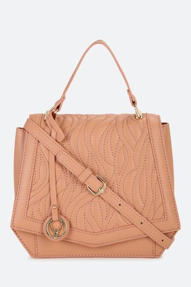 women peach casual sling bag