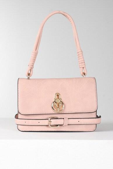 women pink casual sling bag