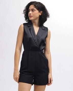 women playsuit with insert pockets
