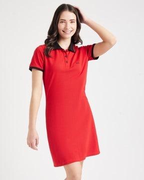 women polo t-shirt dress