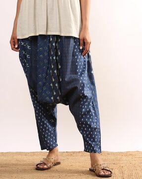 women printed harem pants