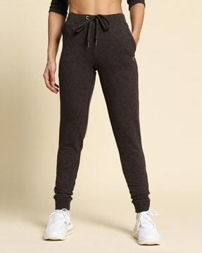 women printed joggers with insert pockets