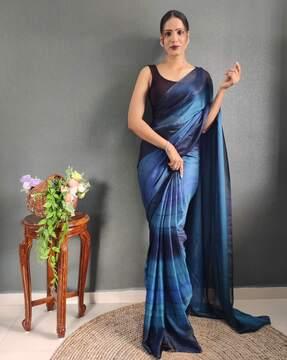 women printed nylon saree