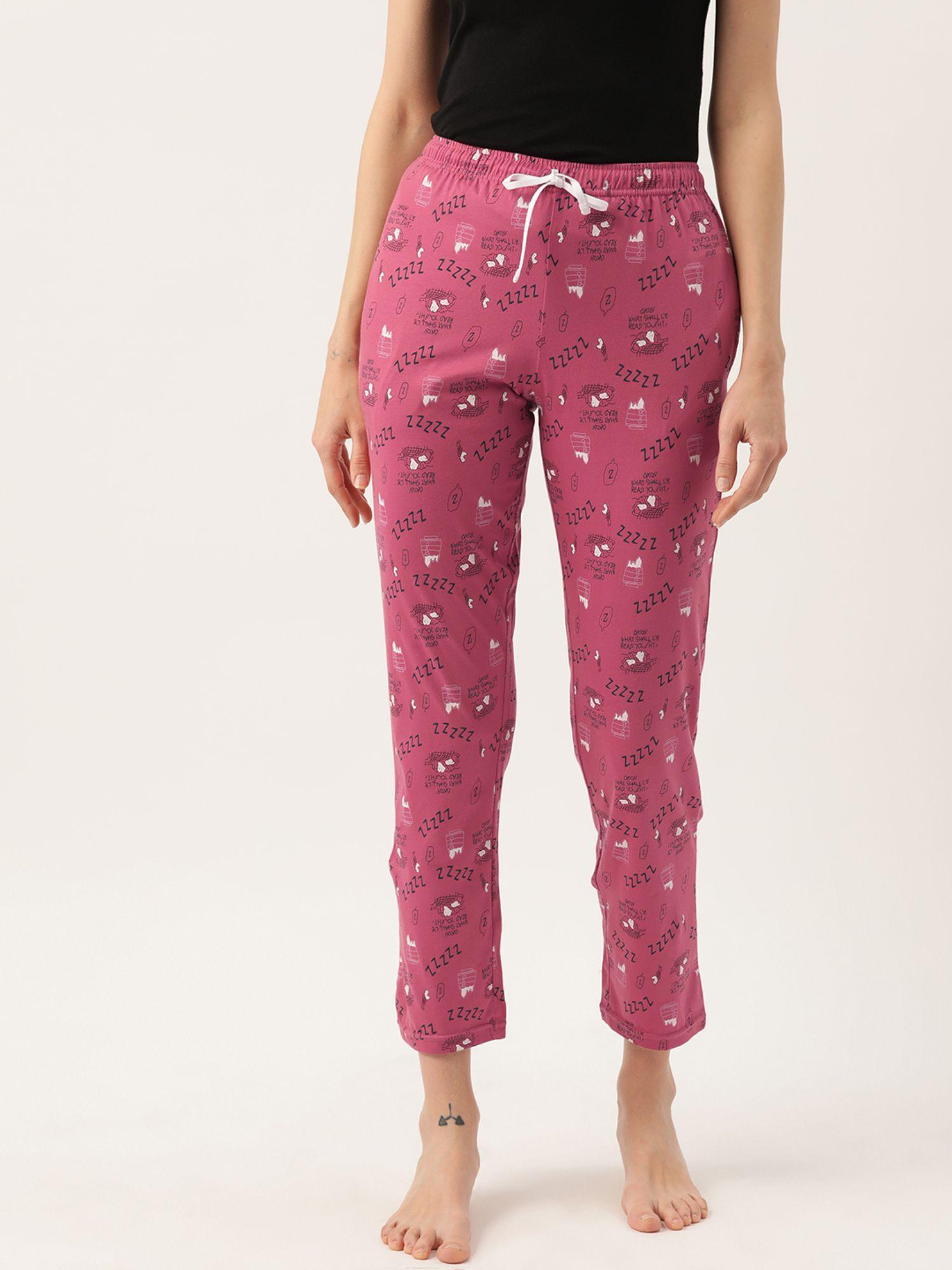 women printed pyjamas