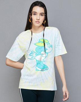 women printed regular fit t-shirt