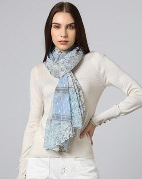 women printed scarf