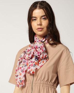 women printed scarf