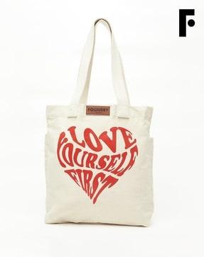 women printed shopper bag